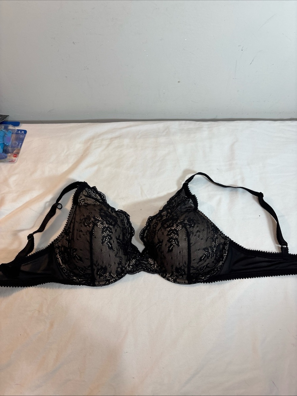 Apt 9 Black Lace Underwire Bra - Elegant Women's Intimates. 1219